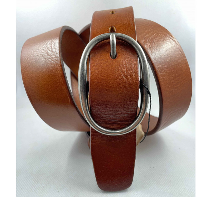 Женский ремень для джинсов Bt.Belt J40-146 коричневый