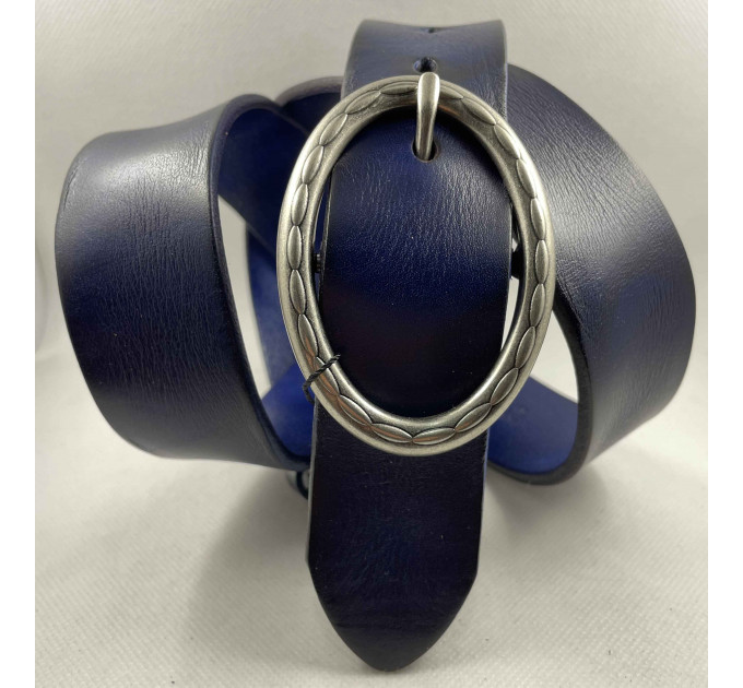 Женский ремень для джинсов Bt.Belt J40-150 синий
