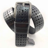 Мужской ремень джинсовый BELT PREMIUM C40-077 черный